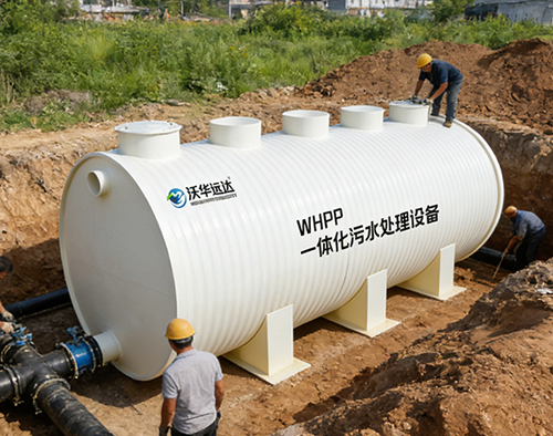 pp一体化污水处理设备新农村项目